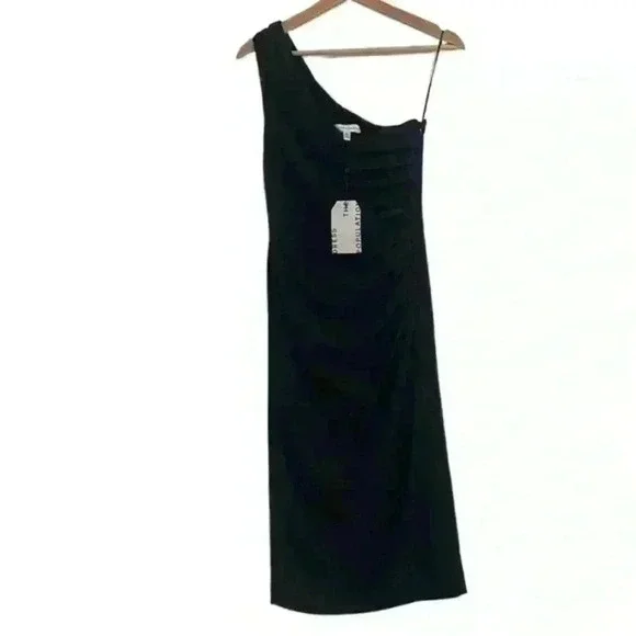 Dress the Population Black Martine Stretch
Crepe One-Shoulder Dress - Picture 4 of 13